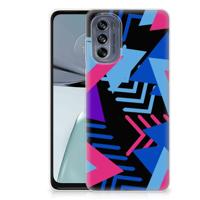 Motorola Moto G62 5G | TPU Hoesje | Funky Triangle - thumbnail