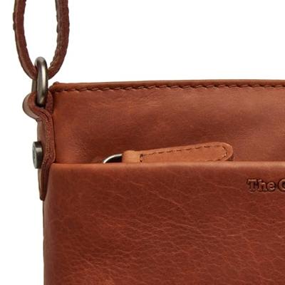 The Chesterfield Brand Schoudertas klein Salerno-Cognac