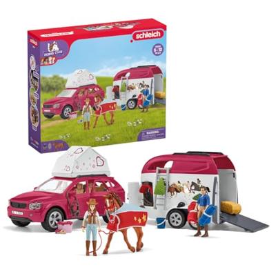 schleich HORSE CLUB avontuur met auto en paardentrailer 42535 schleich HORSE CLUB avontuur met auto en paardentrailer 42535