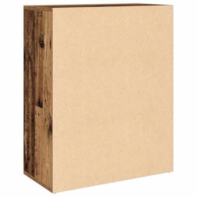 Dressoir 60x30x75 cm bewerkt hout oud houtkleurig Dressoir 60x30x75 cm bewerkt hout oud houtkleurig