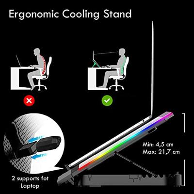 Gaming Cooling Base voor Laptop Ewent EW1260 Gaming Cooling Base voor Laptop Ewent EW1260