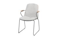 4SO Veneto stapelbare tuinstoel antraciet - thumbnail