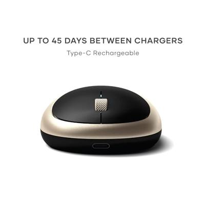 Satechi M1 Muis Bluetooth Optisch Goud 1200 dpi - thumbnail