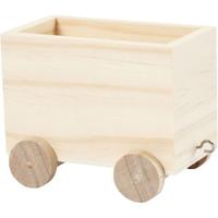 Creativ Company Https://www.cchobby.nl/treinwagon-h-8-cm-l-9-5-cm-b-6-5-cm-1-stuk - thumbnail