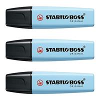 STABILO BOSS ORIGINAL Pastel markeerstift, breezy blue (lichtblauw) - thumbnail