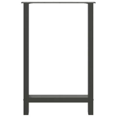 Bartafelpoten 2 st 60x(90-91) cm staal antraciet Bartafelpoten 2 st 60x(90-91) cm staal antraciet