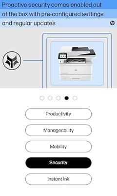 Multifunctional laser hp laserjet 4102fdw