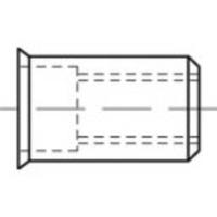 TOOLCRAFT TO-5380434 Popmoer M8 RVS 100 stuk(s) - thumbnail
