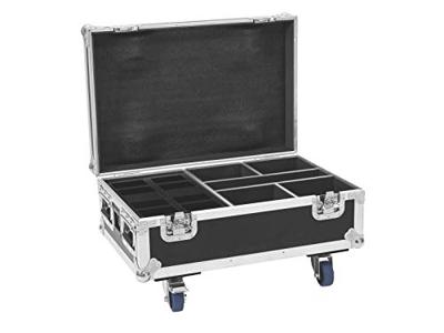 Roadinger ROADINGER Flightcase 4x AKKU IP UP-4 Plus HCL Spot WDMX