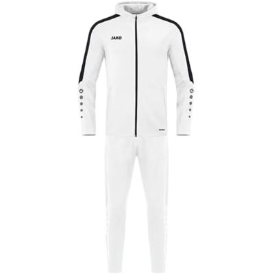 JAKO M9423K Polyesterpak Met Kap Power Kids - Wit - 164