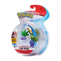 Pokemon Figure - Oddish + Nest Ball (Clip 'n' Go) - thumbnail