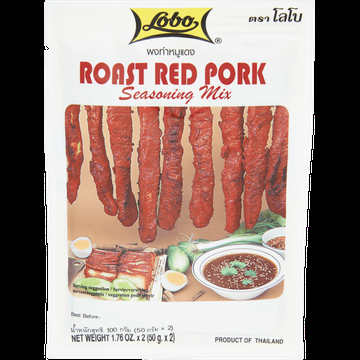 Lobo Roast Red Pork Seasoning Mix 2 x 50 g bij Jumbo Lobo Roast Red Pork Seasoning Mix 2 x 50 g bij Jumbo