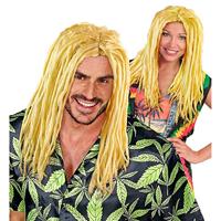 Pruik Jamaica met dreadlocks blond - thumbnail