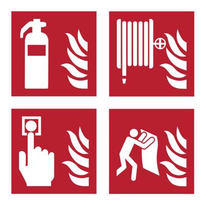 Pictogram djois brandblusser 150x150mm rd Pictogram djois brandblusser 150x150mm rd