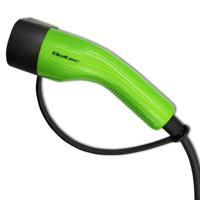 Qoltec 52475 oplaadkabel voor elektrische voertuigen Zwart Type 2 5 m - thumbnail