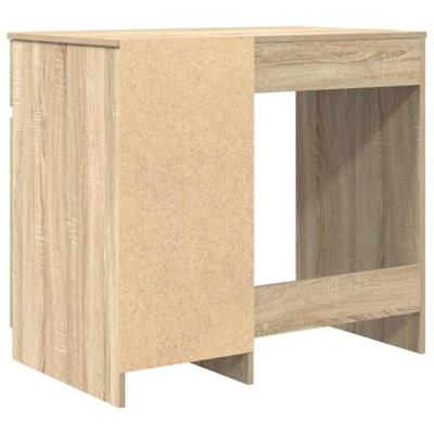 Bureau 86x49x76 cm spaanplaat sonoma eikenkleurig