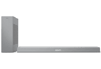 Philips B8505/10 SoundBar met Draadloze Subwoofer (2.1-Kanaals, Bluetooth, 240 W, Dolby Atmos, HDMI eARC, Compatibel met DTS Play-Fi, Spraakassistenten, Laag Design) Zilver - 2020/2021 Model - thumbnail