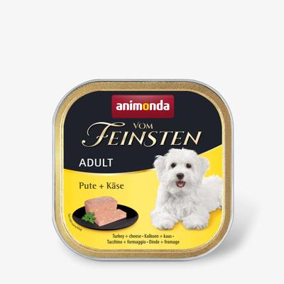 ANIMONDA Vom Feinsten Turkey with cheese - natvoer voor honden - 150g