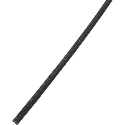 TRU COMPONENTS 1571393 BS1000-FR1 Gevlochten slang Zwart PET 3.20 tot 3.20 mm per meter TRU COMPONENTS 1571393 BS1000-FR1 Gevlochten slang Zwart PET 3.20 tot 3.20 mm per meter