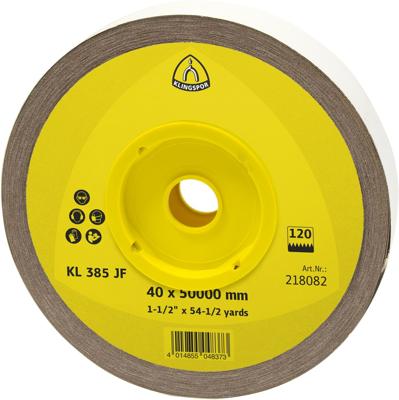 Klingspor Schuurpapierrol | 50 mm korreling 60 | voor metaal | korund | 1 stuk - 218096 218096