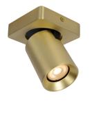 Lucide NIGEL - Plafondspot - LED Dim to warm - GU10 - 1x5W 2200K/3000K - Mat Goud / Messing - thumbnail