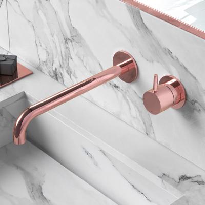 Hotbath Cobber inbouw Wastafelkraan Rosé Goud CB005-25