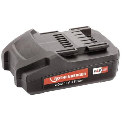 Rothenberger accu | 18 v 2,0 ah | li-power accu | 1 stuk - 1000001652 - 1000001652 Rothenberger accu | 18 v 2,0 ah | li-power accu | 1 stuk - 1000001652 - 1000001652