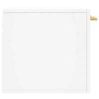 Wandkast 60x36,5x35 cm bewerkt hout wit - thumbnail