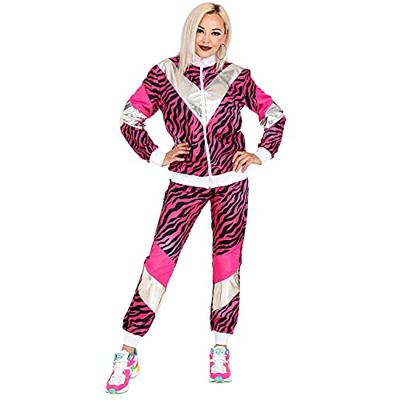 Fout 80&apos;s Trainingspak Tijger Roze Unisex
