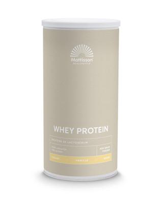 Sport wei whey proteine concentraat vanille 450 Gram