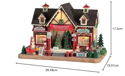 Winterfest Arts & Crafts Show With 4.5V Adap Kerst - Lemax