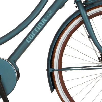 Cortina spatbord voor 28 e-u4 irish blue matt