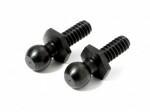 Ball end 4-40 black (Z136)