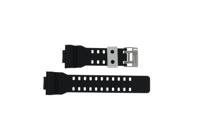Horlogeband Casio 10508122 / GA-100BW-1A / GA-110BW-1A Rubber Zwart 26mm - thumbnail