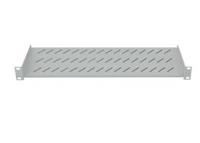 LogiLink SF1C25G 19 inch 1 HE Vast inbouw Geschikt voor kastdiepte: 450 mm Grijs - thumbnail