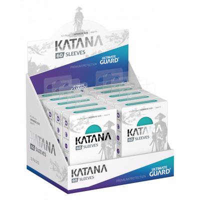 Ultimate Guard Katana Sleeves Japanese Size (60) - Turquoise - thumbnail