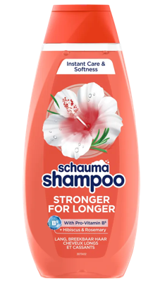 Schauma Shampoo Stronger Longer Lang Breekbaar Haar Schauma Shampoo Stronger Longer Lang Breekbaar Haar