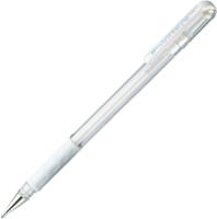 Gelschrijver Pentel K118 Grip medium wit | 12 stuks - thumbnail