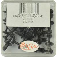 Bofix 244591 schroefnagel plastic m5 p/25 - thumbnail