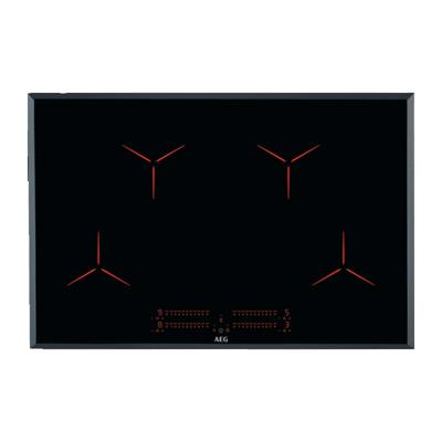 AEG 3000 serie Pure Black inductie Kookplaat 80 cm IPE8453SFB AEG 3000 serie Pure Black inductie Kookplaat 80 cm IPE8453SFB