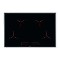 AEG 3000 serie Pure Black inductie Kookplaat 80 cm IPE8453SFB - thumbnail