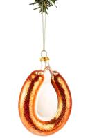 Nordic Light Kerstbal Rookworst 13 cm - thumbnail