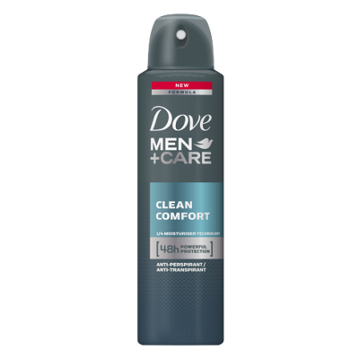 Dove Dove Men+Care Deodorant Clean Comfort - 250 ml