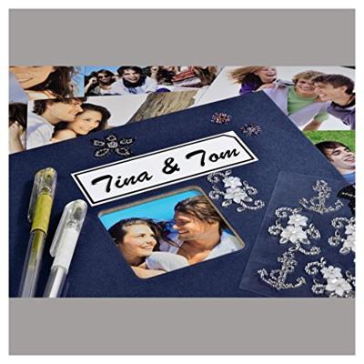 Hama Spiraalalbum Fine Art 26x24/50 Blauw - thumbnail