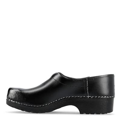 SIKA 124 Klomp Traditionel Dichte Hak PU Zwart - Maat 47 - 16.089.075.47