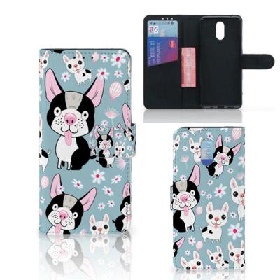 Nokia 2.3 | Telefoonhoesje | Met pasjeshouder | Hondjes Nokia 2.3 | Telefoonhoesje | Met pasjeshouder | Hondjes