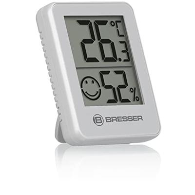 BRESSER ClimaTemp Hygro Indicator Set van 6 Thermo-/Hygrometers (wit)
