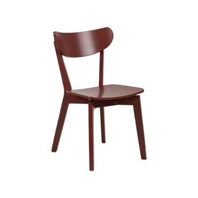 Bendt Houten Eetkamerstoel 'Torkil' kleur Terracotta Bendt Houten Eetkamerstoel 'Torkil' kleur Terracotta