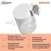 Vogel'S SWM 4111 VOOR SONOS ERA 100 Audio muurbeugel Wit - thumbnail