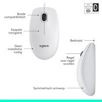 Logitech M100 Wit Muis - thumbnail